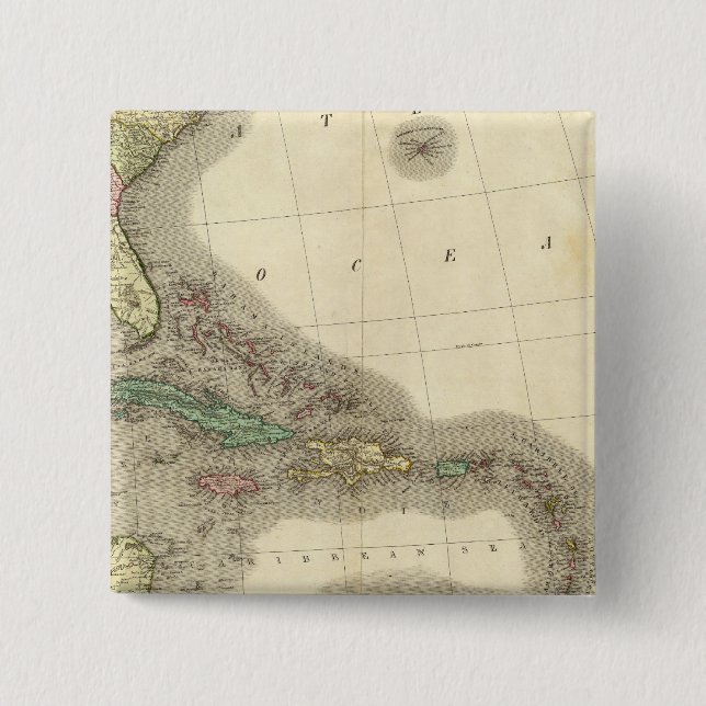 Nordamerika Südosten Button (Vorderseite)