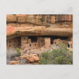 Nordamerika, USA, Colorado. Klippenbehausungen Postkarte
