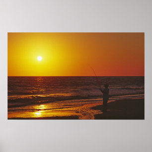 Nordamerika, USA, Florida, Sanibel Island. Poster
