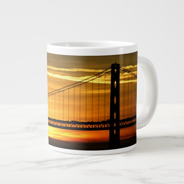 Nordamerika, USA, Kalifornien, San Francisco.3 Jumbo-Tasse (Vorderseite Rechts)