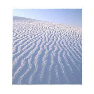 Nordamerika, USA, New Mexico, White Sand Dunes Notizblock