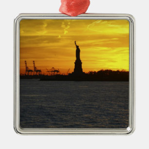 Nordamerika, USA, New York, New York City. 3 Ornament Aus Metall