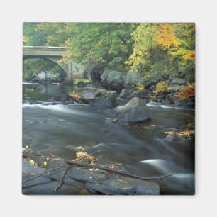 Nordamerika, USA, NH, Die Brücke bei Packers Magnet