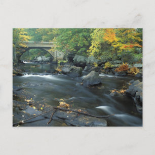 Nordamerika, USA, NH, Die Brücke bei Packers Postkarte