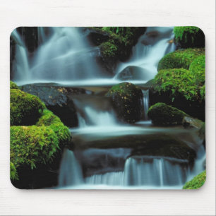 Nordamerika; USA; Washington, Sol Duc Wasserfall Mousepad