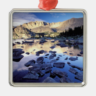 Nordamerika, USA, Wyoming, Yellowstone 3 Silbernes Ornament
