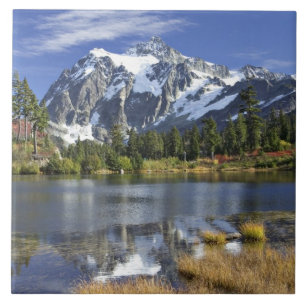 Nordamerika, Washington, Kaskaden. Mt. Shuksan Fliese