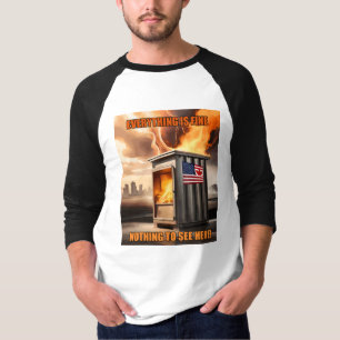 Nordamerikanische Einheit: Aufstehen im Rauch T-Shirt
