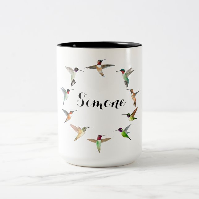Nordamerikanische Geflügel Zweifarbige Tasse (Mittel)