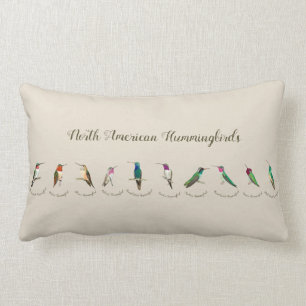 Nordamerikanische Hummingvögel Lendenkissen