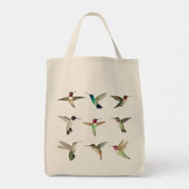 Nordamerikanische Hummingvögel Tragetasche
