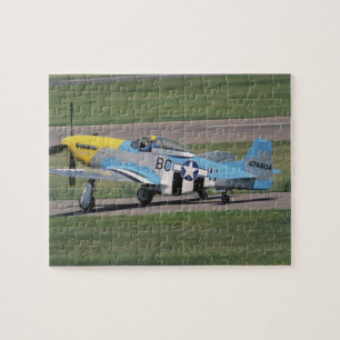 Nordamerikanische P-51 D Dazzling Donna auf der