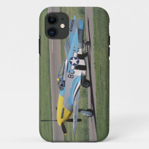 Nordamerikanische P-51 D Dazzling Donna auf der iPhone 11 Hülle