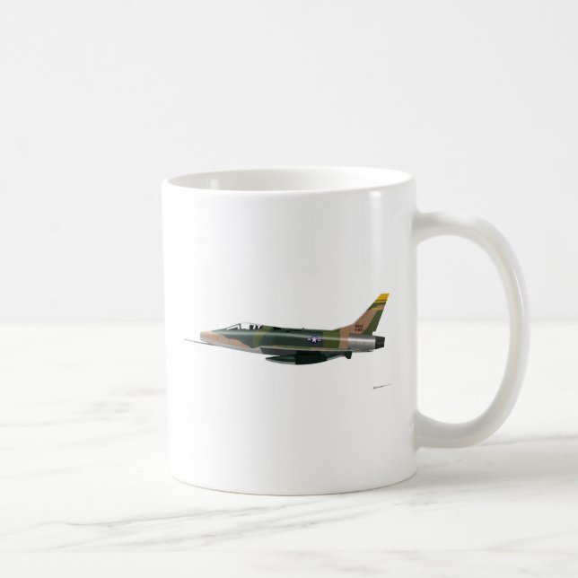 Nordamerikanischer F-100 Supersabre 41851 Kaffeetasse (Rechts)