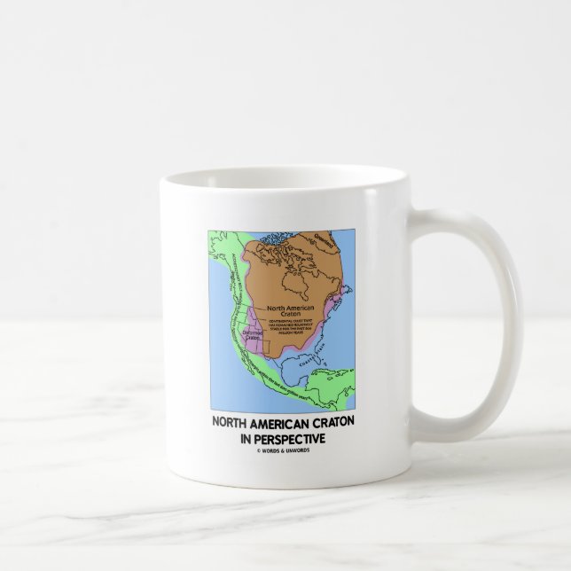 Nordamerikanischer Kraton Kaffeetasse (Rechts)