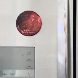 Nordamerikanischer Nebel Infrarot Magnet