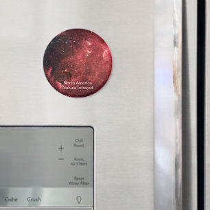 Nordamerikanischer Nebel Infrarot Magnet