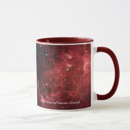 Nordamerikanischer Nebel Infrarot Tasse
