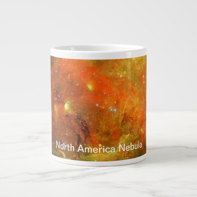 Nordamerikanischer Nebel Jumbo-Tasse (Vorderseite)