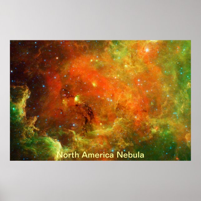 Nordamerikanischer Nebel Poster (Vorne)