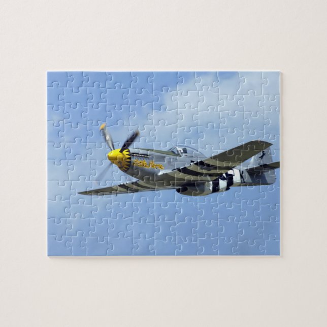 Nordamerikanischer P-51D Mustang, kleines Pferd (Horizontal)