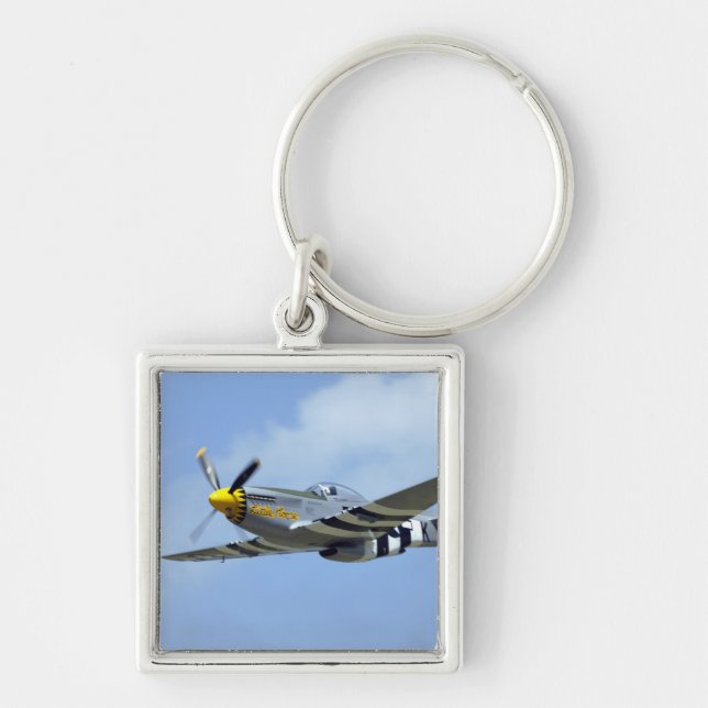 Nordamerikanischer P-51D Mustang, kleines Pferd Schlüsselanhänger (Vorne)