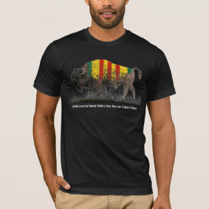 Nordamerikanischer Sacred Buffalo Neuer mexikanisc T-Shirt