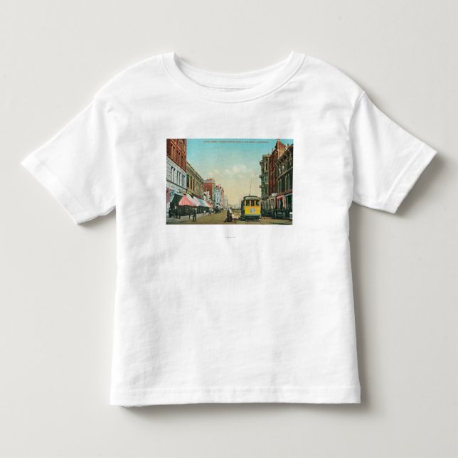 Nordansicht der 5. Straße von f-Straße Kleinkind T-shirt (Vorderseite)