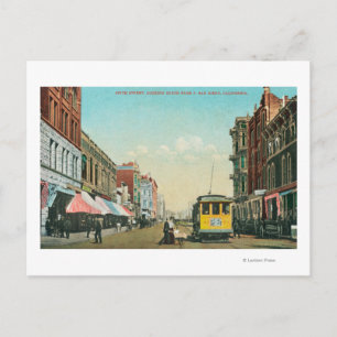 Nordansicht der 5th Street von der F Street Postkarte