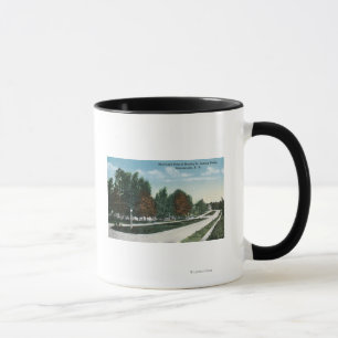 Nordansicht der Bradley Street Tasse