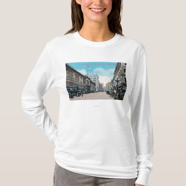 Nordansicht von 2. Allee von Hochschulst. T-Shirt (Vorderseite)