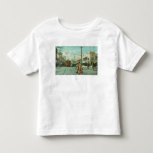 Nordansicht von Fillmore-St. von O'Farrell St. Kleinkind T-shirt
