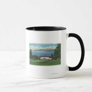 Nordansicht von See von Ft William Henry Tasse