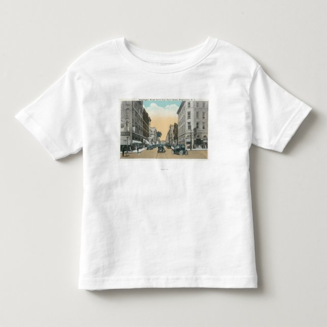 Nordansicht von Washington-Straße vom Gericht Kleinkind T-shirt (Vorderseite)