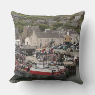 Nordatlantischer Hafen von Stromness Kissen