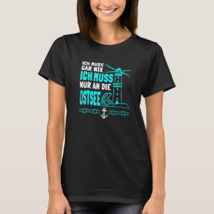 Norddeutsche Seeinsel Ostsee Urlaub T-Shirt