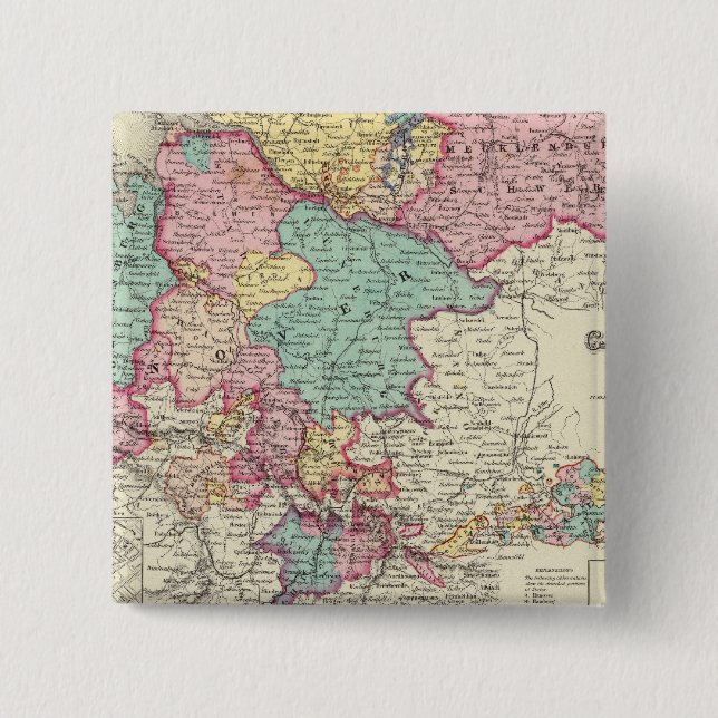 Norddeutschland 2 button (Vorderseite)