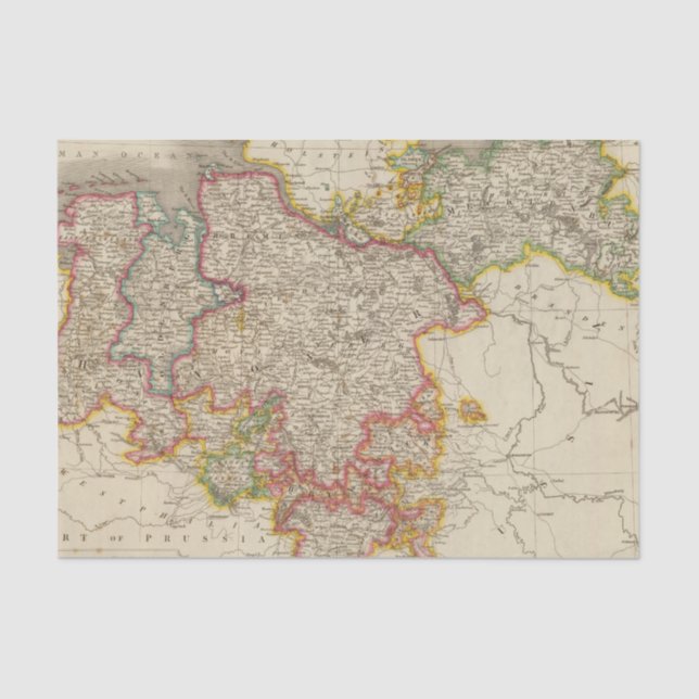 Norddeutschland Seidenpapier (Vorderseite)