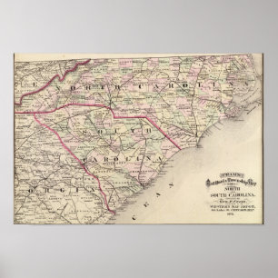 Norden und South Carolina 4 Poster