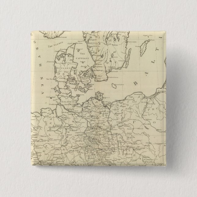 Nordeuropa Button (Vorderseite)