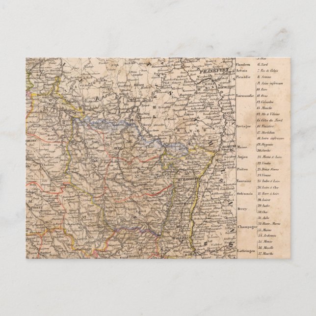 Nordfrankreich Postkarte (Vorderseite)