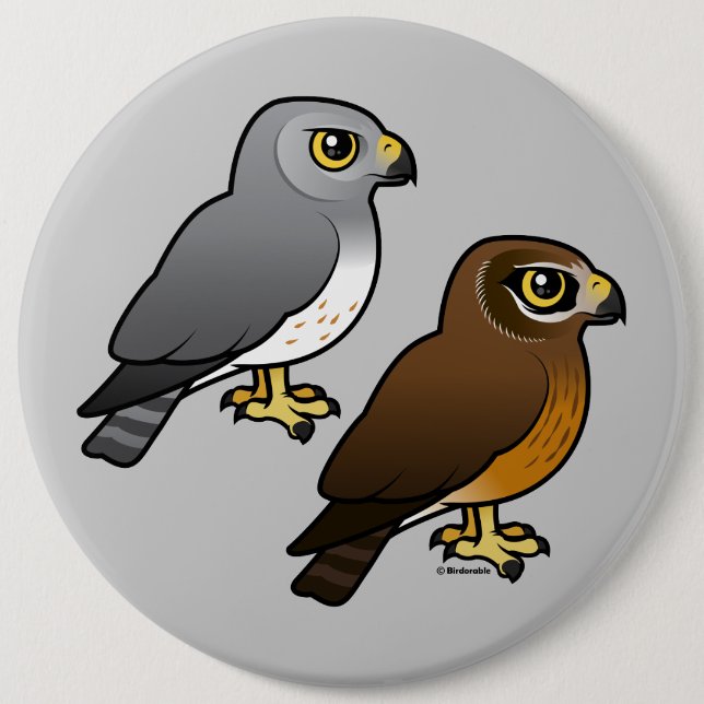 Nordgeländeläuferpaare Button (Vorderseite)