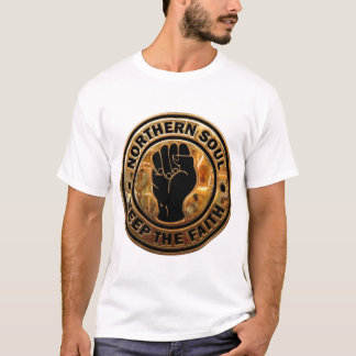 Nordgold-Schwarz T-Shirt