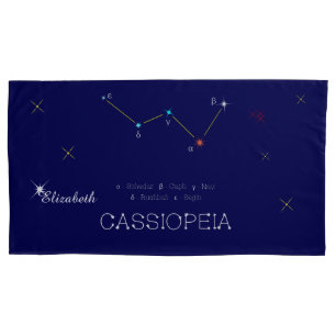 Nordhalbkugel Konstellation Kassioipeia Kissenbezug