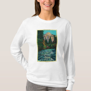 Nordhaube und Merced Fluss von den glücklichen T-Shirt