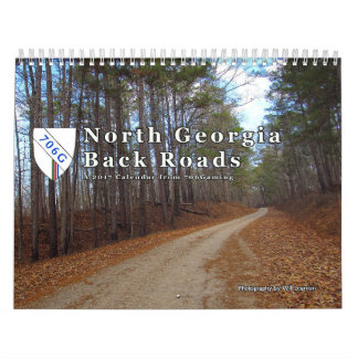 Nordhintere Straßen georgia Kalender