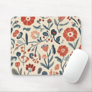 Nordic Bloom Skandinavischer Botanischer Garten Fl Mousepad