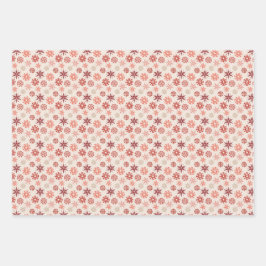 Nordic Christmas Classics Wrapping Paper Sheets Geschenkpapier Set