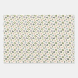 Nordic Christmas Classics Wrapping Paper Sheets Geschenkpapier Set