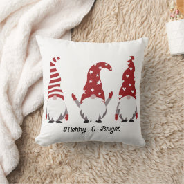 Nordic Christmas Gnomes Kissen